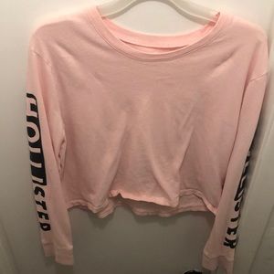 Light pink Hollister Crop Top